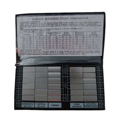 SAMPLING DATA BOOK / DOWN STAIRE❗️ Surface Roughness Comparators Standards Composite Set 6